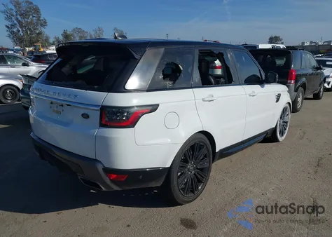 2018 Land Rover Range Rover Sport Hse из США, поврежденный, VIN SALWR2RV4JA194496